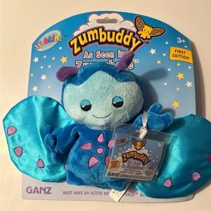 Webkinz Zumbuddy Zlock WE000603 NWT Unused/sealed Code New Stuffed Plush Toy
